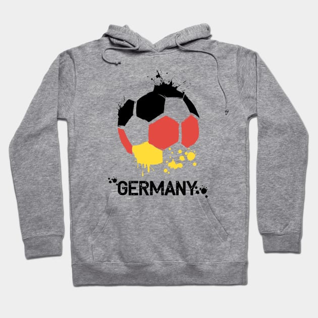 Germany World Cup 2022, German Soccer Germany Flag Team 2022 Hoodie by Printofi.com